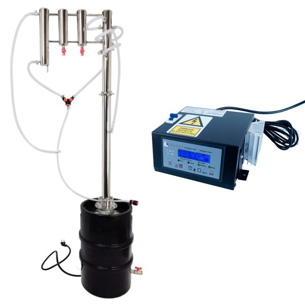 Destylator elektryczny automat 185cm 50l / 30l z szerokim wlewem