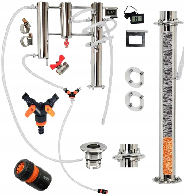 Kolumna głowica 6 zimnych palcy 120cm wypełnienie miedziane